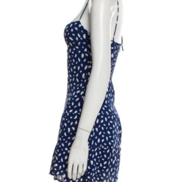 REFORMATION Othello Mini Dress Moray Print Size 2 Orig. $218 NWT - Picture 5 of 6